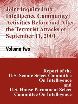 Joint Inquiry Into Intelligence Community Activities Before and After the Terrorist Attacks of September 11, 2001 (Volume Two) image number 0