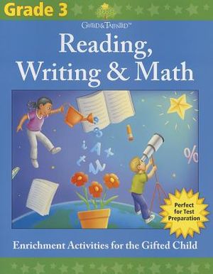 Gifted & Talented: Reading, Writing & Math, Grade 3 image number 0