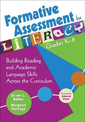 Formative Assessment for Literacy, Grades K-6: Building Reading and Academic Language Skills Across the Curriculum image number 0