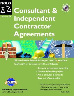 Consultant & Independent Contractor Agreements "With CD" image number 0