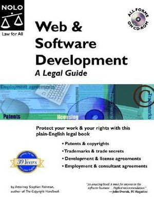 Web & Software Development: A Legal Guide [With CDROM] image number 0