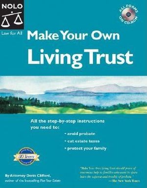 Make Your Own Living Trust "With CD" [With CDROM] image number 0