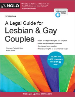 A Legal Guide for Lesbian & Gay Couples image number 0
