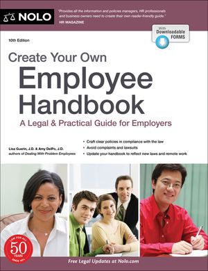Create Your Own Employee Handbook: A Legal & Practical Guide for Employers image number 0
