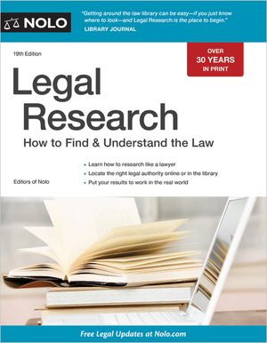 Legal Research: How to Find & Understand the Law image number 0