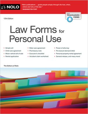 Law Forms for Personal Use image number 0