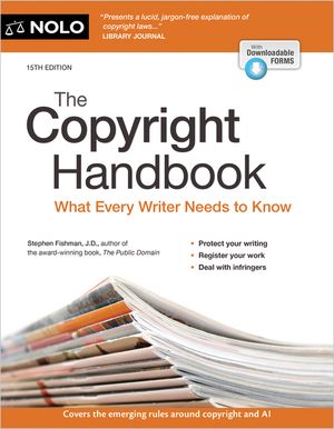 The Copyright Handbook: What Every Writer Needs to Know image number 0