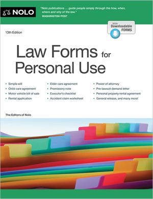 Law Forms for Personal Use image number 0