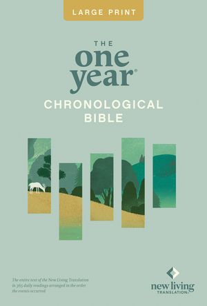 One Year Chronological Bible-NLT-Premium Slimline Large Print image number 0