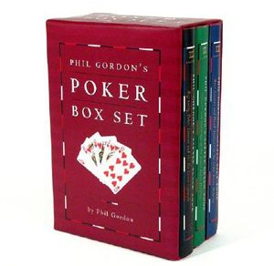Phil Gordon's Poker Box Set: Phil Gordon's Little Black Book, Phil Gordon's Little Green Book, Phil Gordon's Little Blue Book image number 0