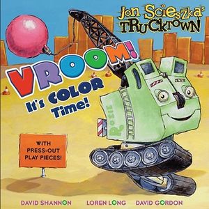 Vroom!: It's Color Time! [With Press-Out Play Pieces] image number 0