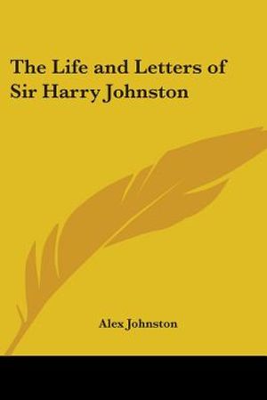 The Life and Letters of Sir Harry Johnston image number 0