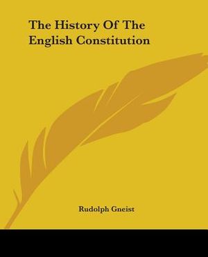 The History Of The English Constitution image number 0