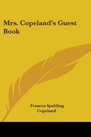 Mrs. Copeland's Guest Book image number 0