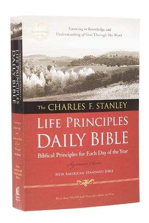 Charles F. Stanley Life Principles Daily Bible-NASB image number 0
