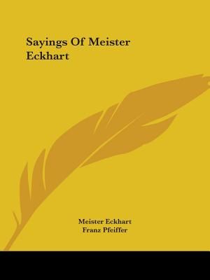 Sayings Of Meister Eckhart image number 0