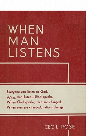 When Man Listens: Everyone can listen to God image number 0