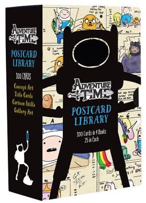 Adventure Time Postcard Library: 100 Cards in 4 Books, 25 in Each image number 0