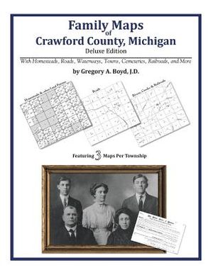 Family Maps of Crawford County, Michigan image number 0