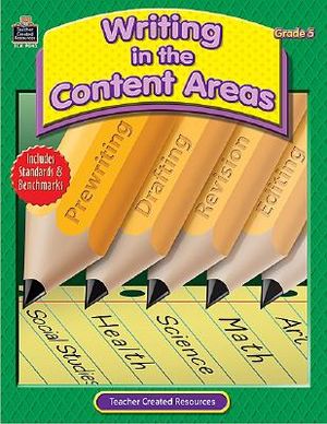 Writing in the Content Areas, Grade 5 image number 0
