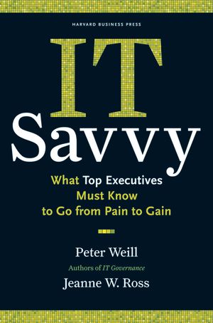 It Savvy: What Top Executives Must Know to Go from Pain to Gain image number 0