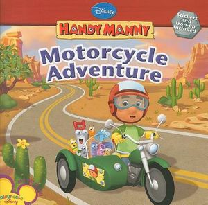 Manny's Motorcycle Adventure [With Sticker(s) and Iron-On] image number 0