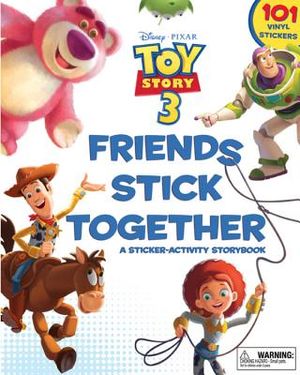 Friends Stick Together: A Sticker Storybook image number 0