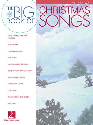 Big Book of Christmas Songs for Alto Sax image number 0