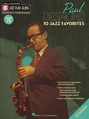Paul Desmond: 10 Jazz Favorites With CD (Audio) image number 0