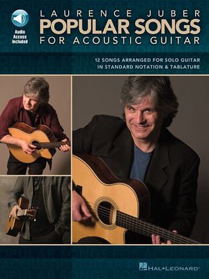 Popular Songs for Acoustic Guitar; 12 Songs Arranged for Solo Guitar With CD (Audio) image number 0
