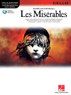 Les Miserables: Cello Play-Along (Bk/Online Audio) With CD (Audio) image number 0