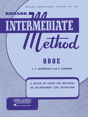 Rubank Intermediate Method - Oboe image number 0