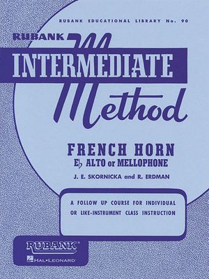 Rubank Intermediate Method: French Horn in E Flat Alto or Mellophone image number 0