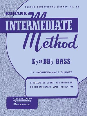 Rubank Intermediate Method - E-Flat or B-Flat Bass image number 0