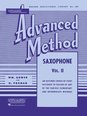 Rubank Advanced Method Saxophone image number 0