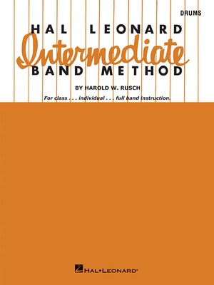 Hal Leonard Intermediate Band Method; Drums image number 0