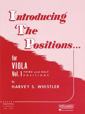 Introducing the Positions for Viola; Volume 1 - Third and Half Positions image number 0