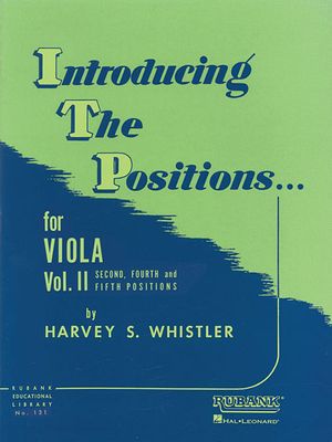 Introducing the Positions for Viola: Volume 2 - Second, Fourth and Fifth image number 0