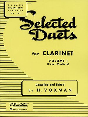 Selected Duets for Clarinet : Easy to Medium image number 0