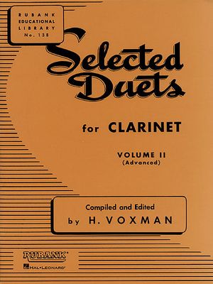Selected Duets for Clarinet: Volume 2 - Advanced image number 0