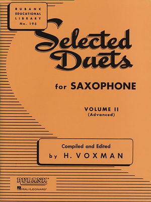 Selected Duets for Saxophone : Advanced image number 0