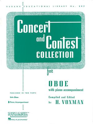 Concert and Contest Collection for Oboe; Piano Accompaniment image number 0