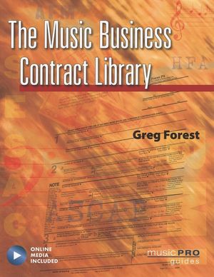 The Music Business Contract Library [With CD (Audio)] image number 0