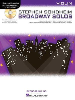 Stephen Sondheim - Broadway Solos: Violin image number 0