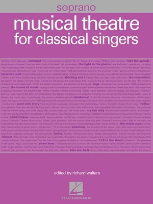 Musical Theatre for Classical Singers: Soprano image number 0