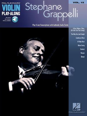 Stephane Grappelli: Violin Play-Along Volume 15 image number 0