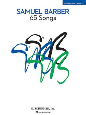 Samuel Barber: 65 Songs image number 0