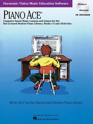 Piano Ace : Computer-Based Music Lessons and Games for the Hal Leonard Student Piano Library Books 1-5 and All-in-one image number 0