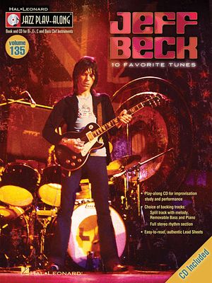 Jeff Beck: Jazz Play-Along Volume 135 image number 0