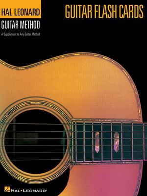 Guitar Flash Cards: Hal Leonard Guitar Method image number 0